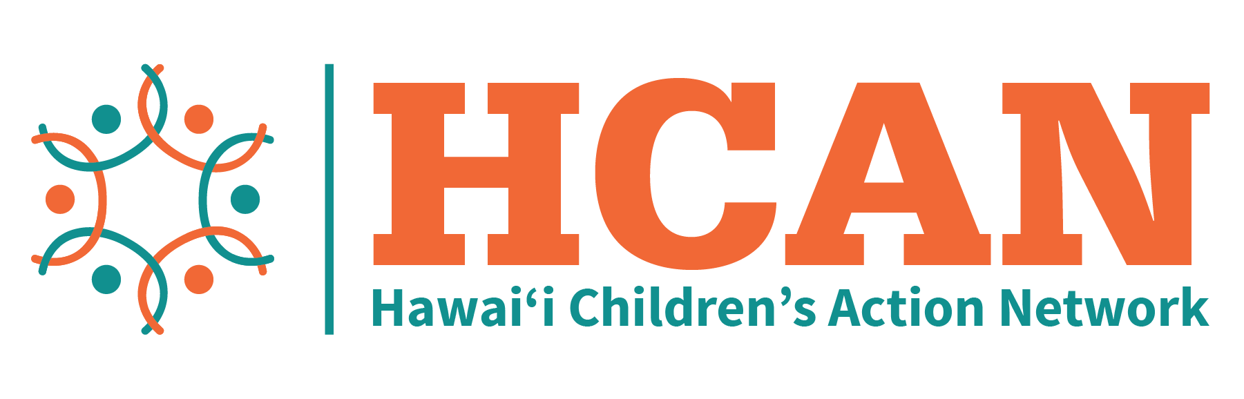 Ho'oikaika Partnership's partner Hawaii Children's Action Network's Logo